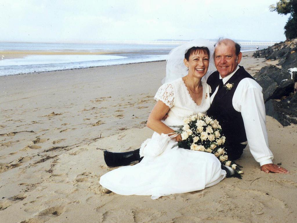 Ken Mole and Sandy Mallows were married on March 14, 1999, in Hervey Bay.