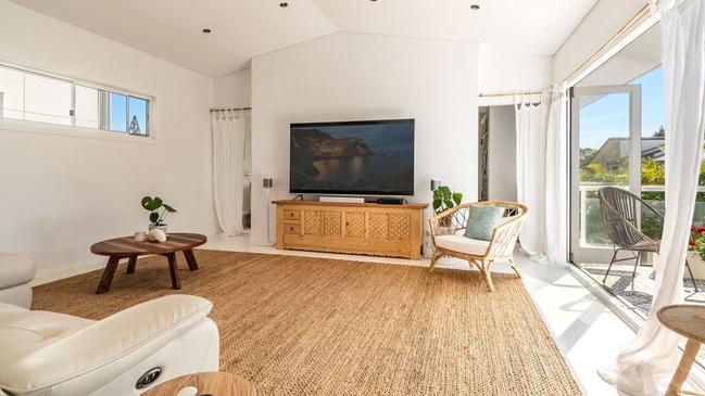 There are plenty of light-filled, open-plan living areas.