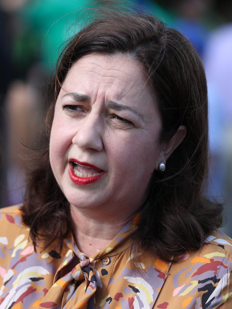 Premier Anastasia Palaszczuk said she will announce the status of the border on Friday. Picture: Peter Wallis