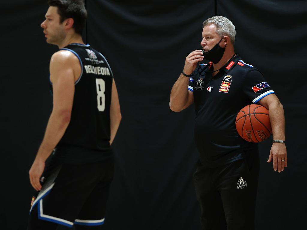 Delly is teaming up with united coach Dean Vickerman again. Picture: Michael Klein