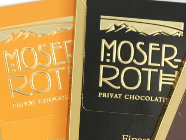 Moser-Roth chocolates can be burnt off with walking.