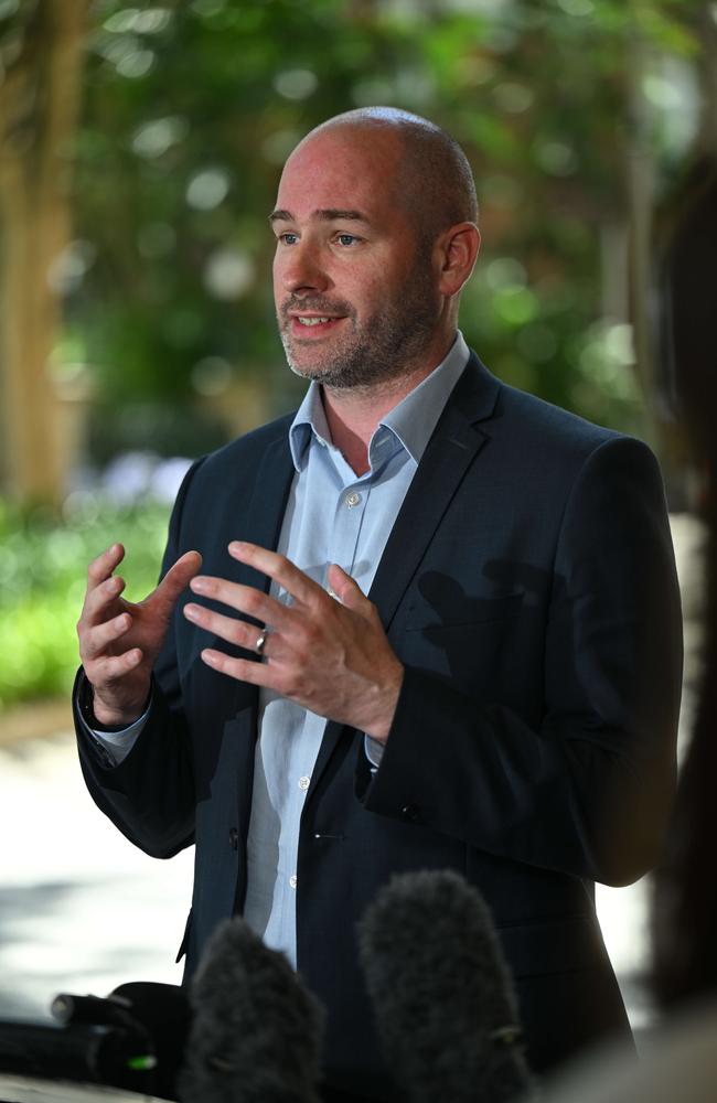 23/12/2024: Infrastructure Partnerships Australia chief executive Adrian Dwyer. Picture: Lyndon Mechielsen/Courier Mail