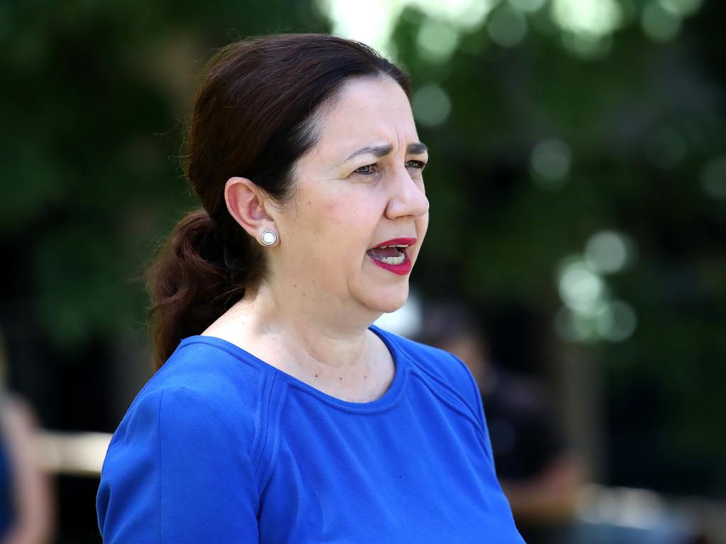 Queensland Premier Annastacia Palaszczuk. Picture: Jono Searle/AAP