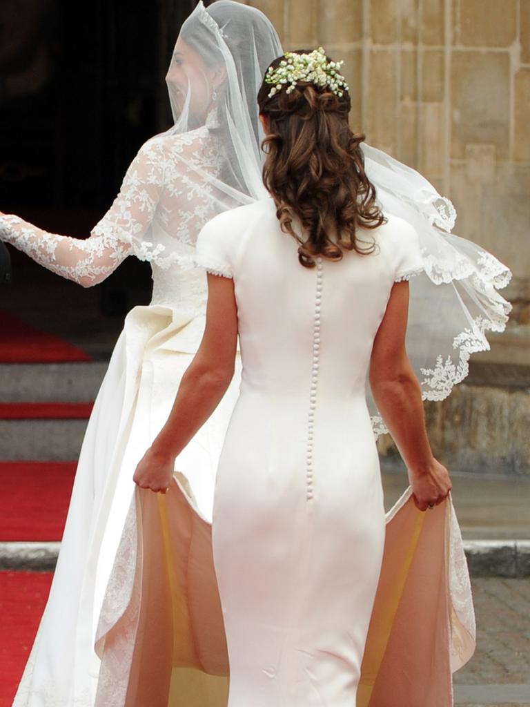 Pippa Middleton’s bum sent the media into a frenzy. Picture: AFP