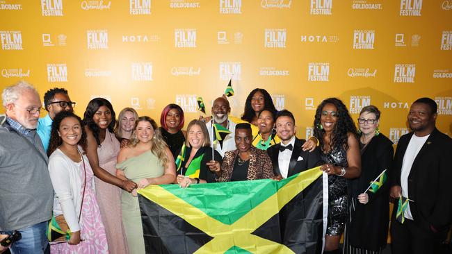 The JAFAICAN premiere with Peter Andre at Gold Coast Film Festival at HOTA. Picture, Portia Large.