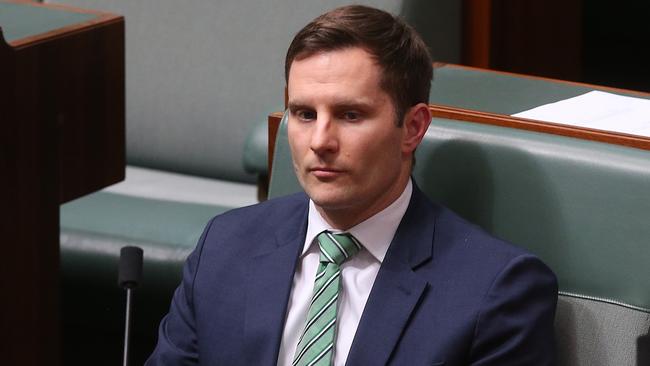 Alex Hawke was included on Labor’s hit list. Picture: Kym Smith