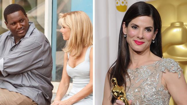 The Blind Side star Quinton Aaron has lashed calls to strip Sandra Bullock of her Oscar, following damning claims about the real-life story that inspired the film.