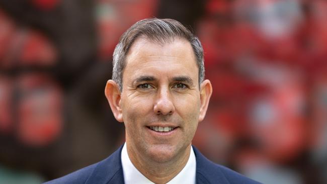 **EMBARGOED FOR WEEKEND PAPERS***. CANBERRA, AUSTRALIA. NCA NewsWire Photos. MAY 8, 2024. Federal Treasurer Jim Chalmers in the Parliamentary Courtyard at Parliament House, Canberra. Picture: NCA NewsWire / Ben Appleton