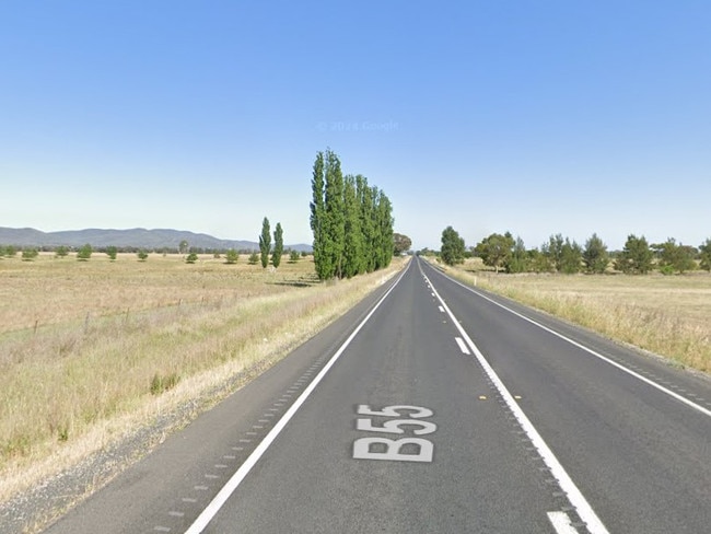 Castlereagh Highway, Burrundulla, approximately 9km south east of Mudgee,. Photo: Google Maps.