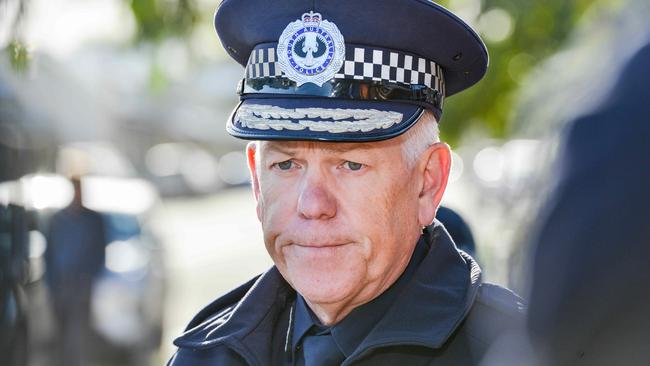 Police Commissioner Grant Stevens says police don’t know what more to do to stop the road toll rising. Picture: NCA NewsWire / Brenton Edwards