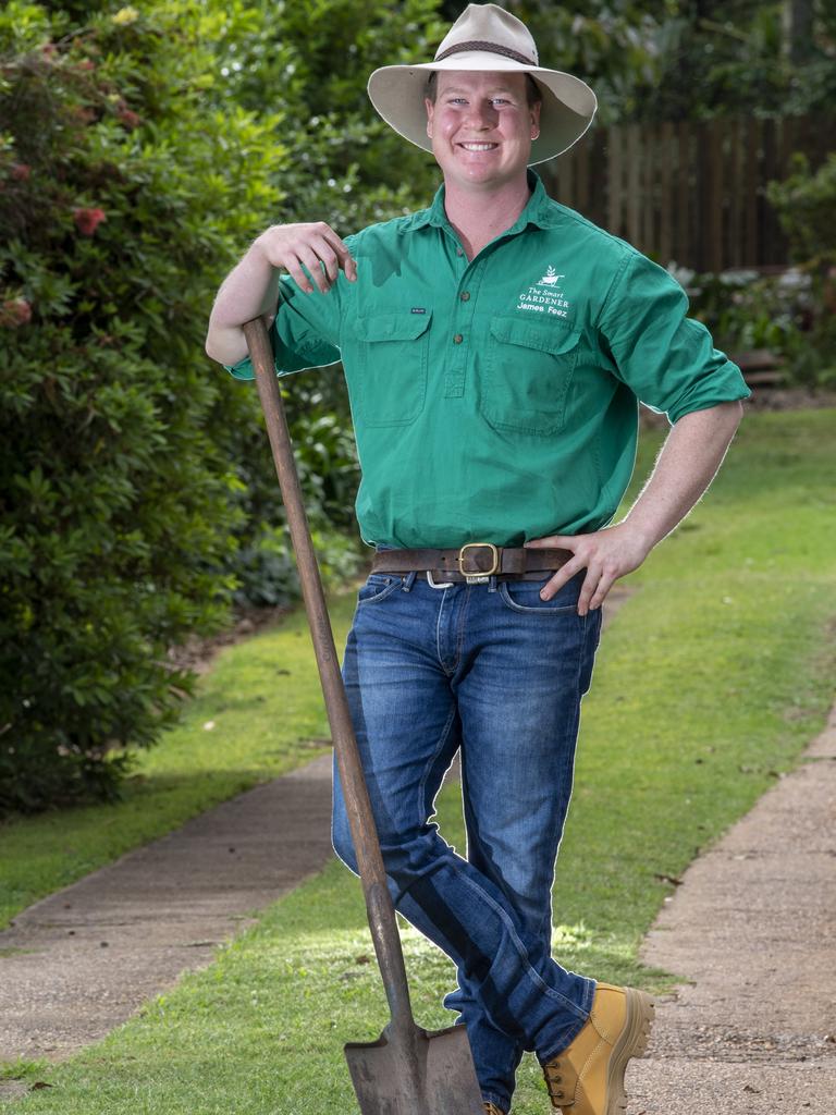 James Feez the Smart Gardener. Tuesday, October 26, 2021. Picture: Nev Madsen.