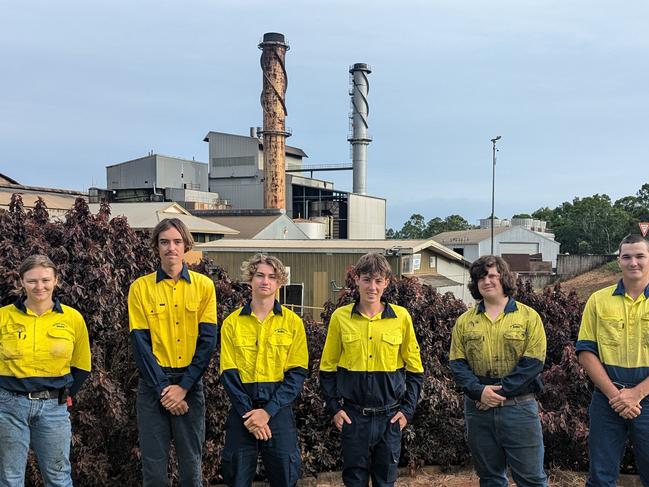 Apprentices left to right: Jordan Thompson, Kody Thode, Cody Nibbs, Euan Gordan, Cameron Carter, John Bauer.