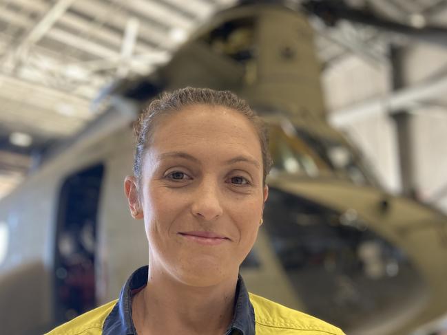 Boeing Defence Australia aircraft technician Amy Macallister won the Technical Trade category at the Australian Defence Magazine Women in Defence Awards.