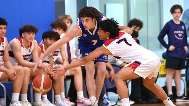 Nudgee V BSHS. Basketball. Saturday September 7, 2024. Picture, John Gass