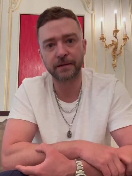 Justin Timberlake is sorry for his dad-dancing.