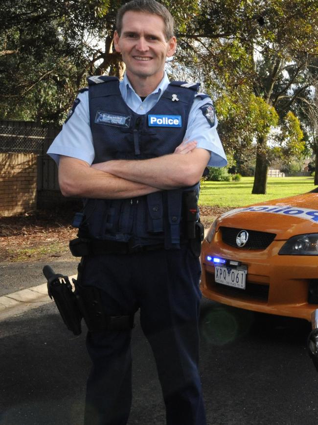 Fawkner Highway Patrol Sgt Dean Pickering.