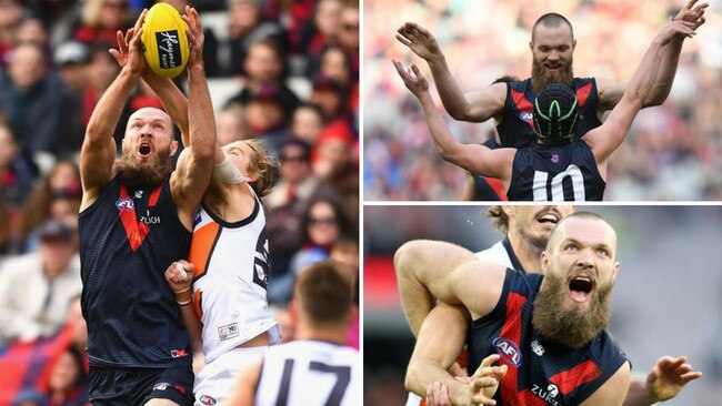 Max Gawn was dominant in the Demons' win over GWS.