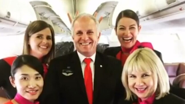 Melody Hemensley (bottom right) with some of her crew mates in better times.