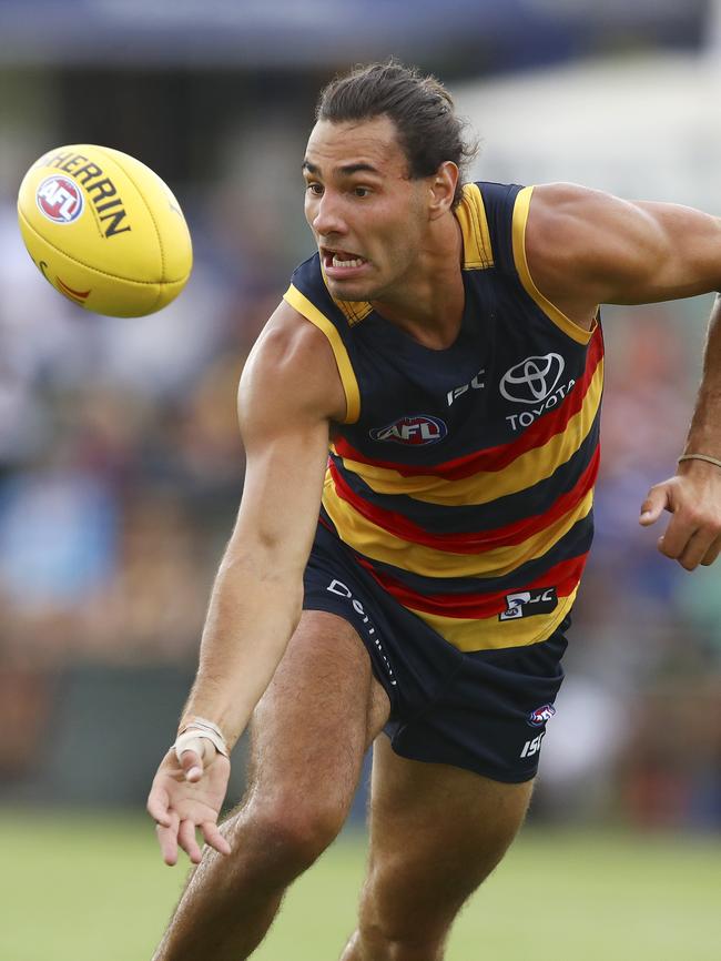 The former Navy Blue spent two years on the Crows’ list in 2016 and 2017. Picture: Sarah Reed