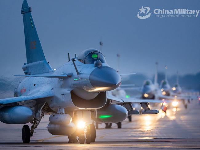 A Chinse J-10 fighter jet. Picture: PLA