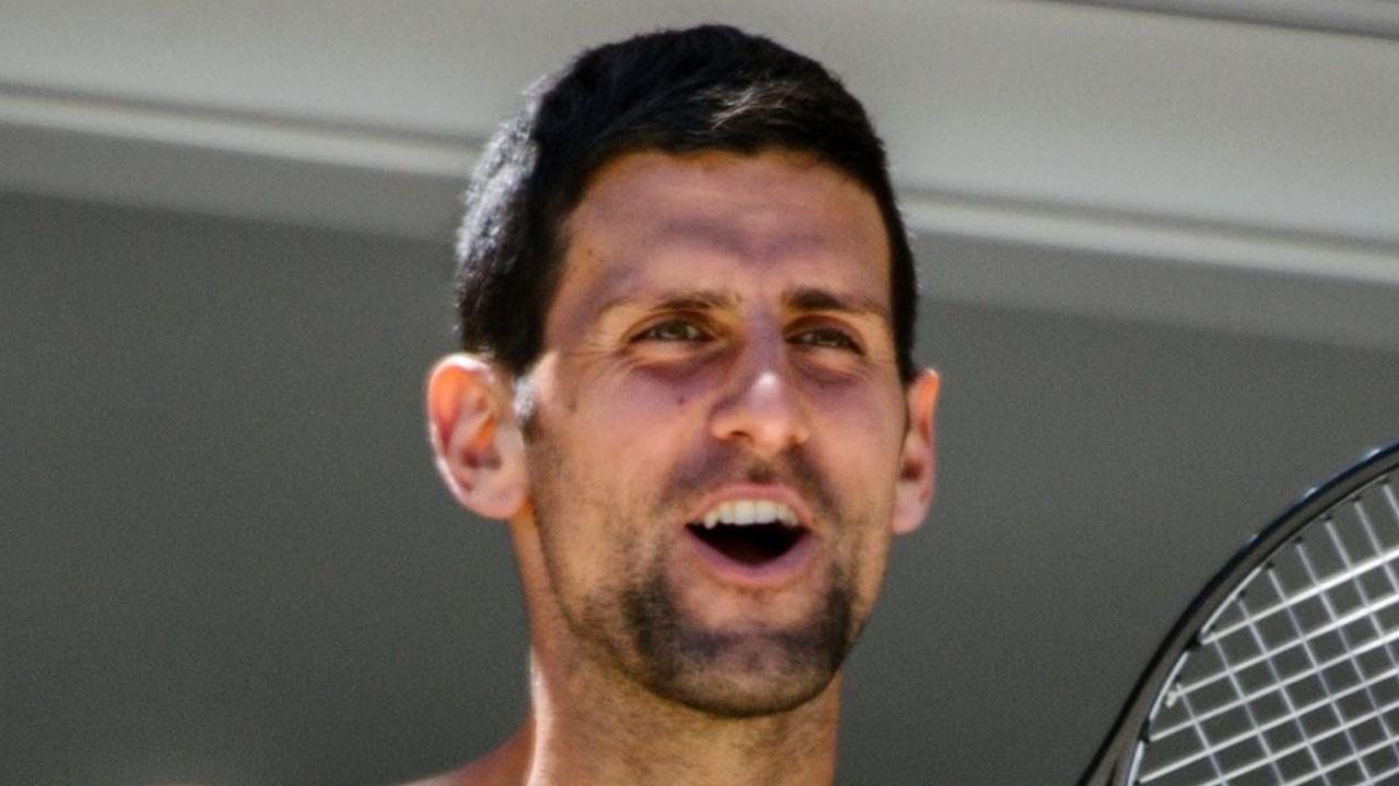 Novak Djokovic: Tennis Star Has A Hit On His Balcony With Nova’s Ben 