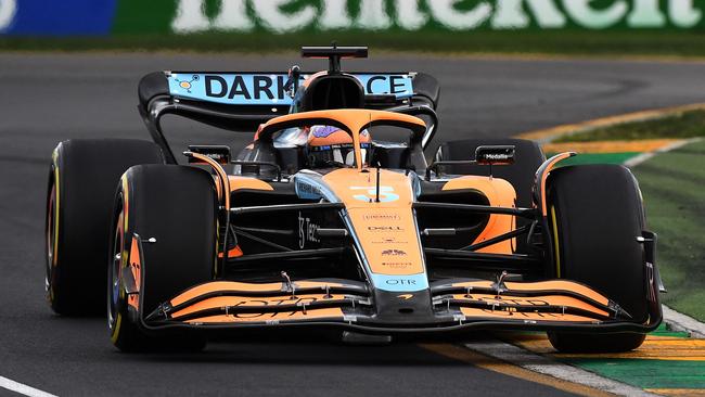 The Australian says he has confidence in the McLaren are two solid sessions. Picture: AFP