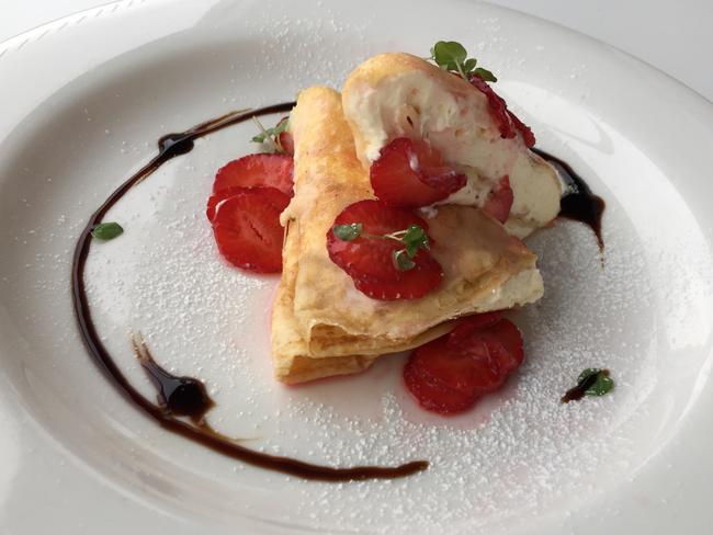 Ecco Ristorante: French crepes. Picture: Jenifer Jagielski