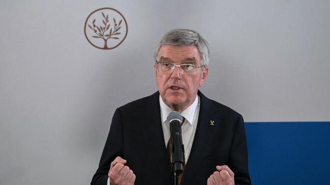 Outgoing president Thomas Bach has been a strong supporter of Kirsty Coventry