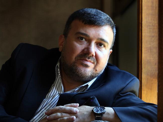 13/02/2017: Prominent Sunni community member and former Auburn local council candidate Jamal Daoud at his home in Auburn, western Sydney. He has come out in favour of a proposal to ban the burqa.Pic by James Croucher