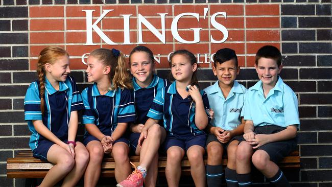 King’s Christian College is the fourth richest school in the state. Pics Adam Head