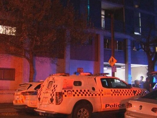 Police have arrested a teen after a man was found allegedly stabbed in South Yarra. Picture: Nine News