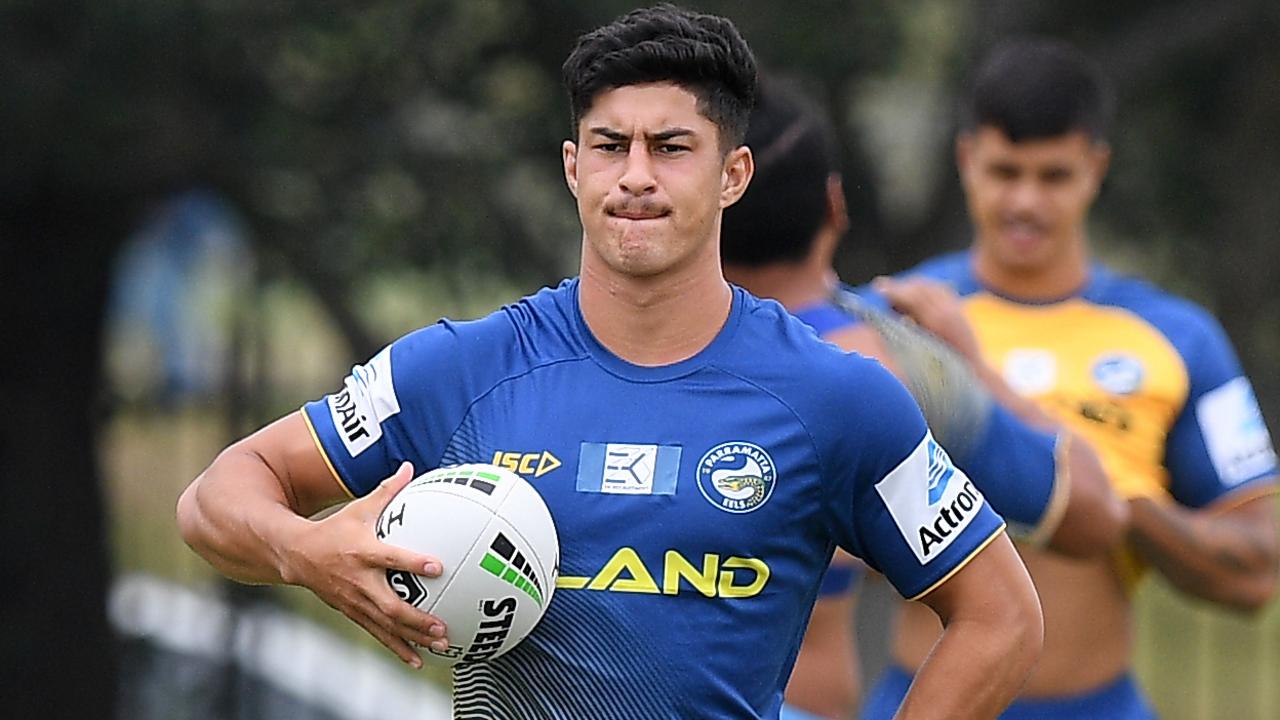 Dylan Brown’s strong trial form has seen him join the Eels’ top squad. 