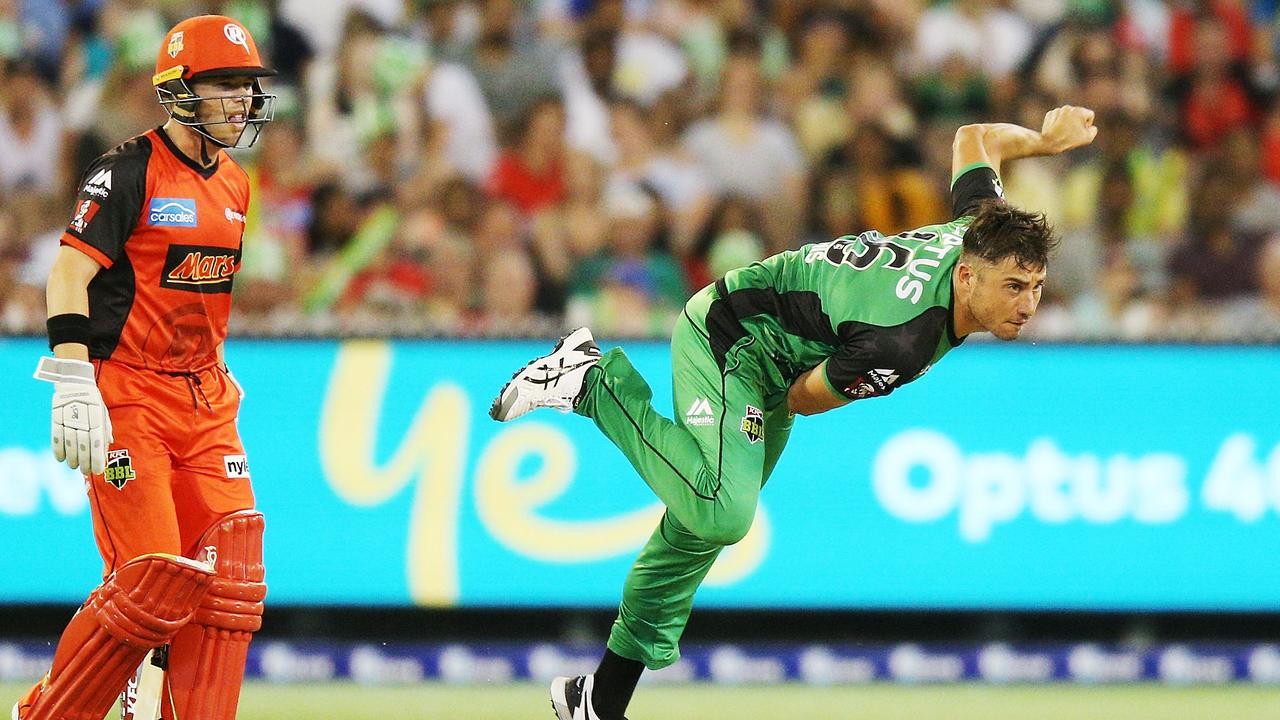 Marcus Stoinis of the Stars is capable of earning as many points with the ball as with the willow