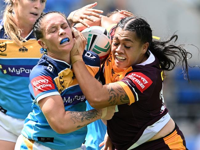 Titans stun Broncos in historic NRLW boilover