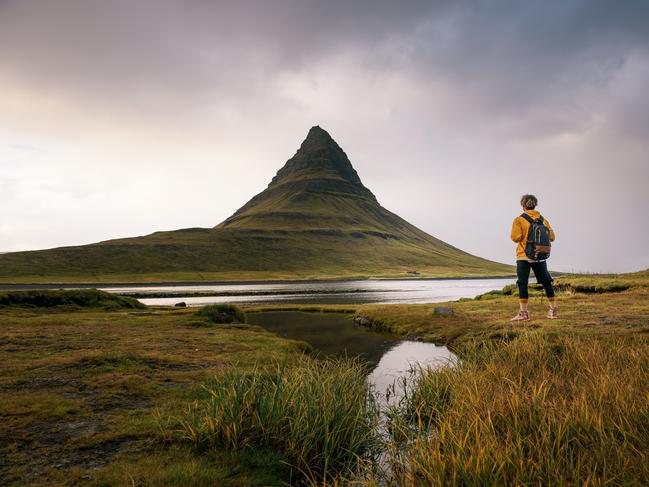 The Kirkjufell mountain in Iceland. The remote Scandinavian island nation has one of the lowest UV indexes of any nation.