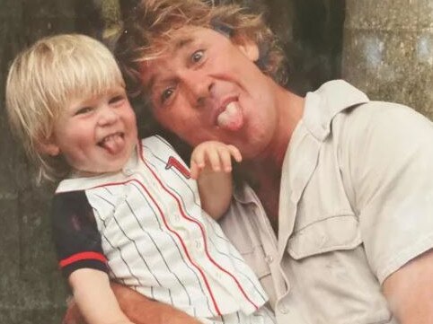 Robert was just two years old when his dad Steve Irwin died.