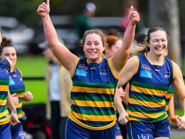 St Kevin's Premier League player Bree Doyle during their clash with West Brunswick held at McAlister Oval. Picture: Dennis Timm