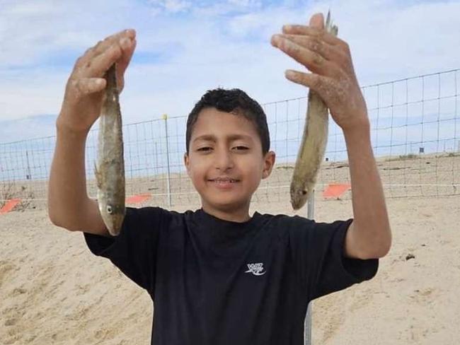 Laith Alaid was swept out to sea at The Entrance on the NSW Central Coast on Sunday. Picture: Supplied.