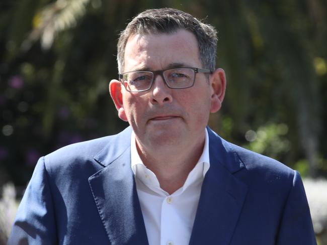 Premier Daniel Andrews resigns. Tuesday, September 26, 2023. Picture: David Crosling