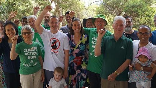 The Blacktown Greens launched their campaign in late-2022. Picture: NSW Greens