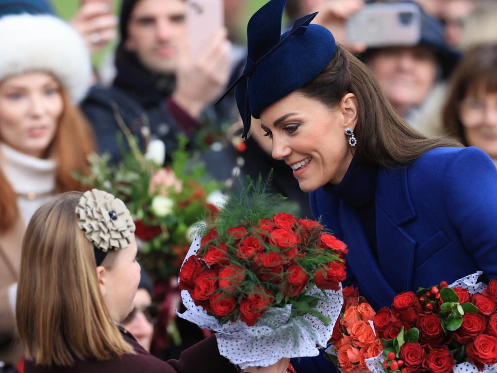 The Princess of Wales was last seen in an official capacity at the Christmas Morning Service at Sandringham Church on December 25, 2023. Picture: Stephen Pond/Getty Images
