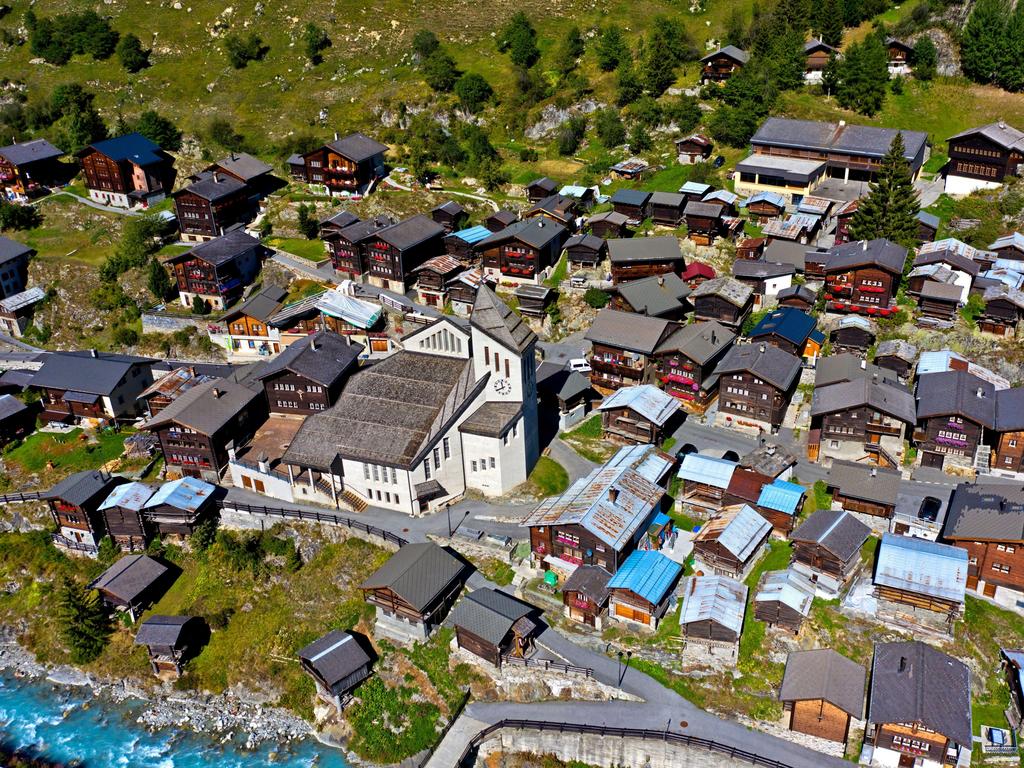 The village of Blatten. Picture: Alamy