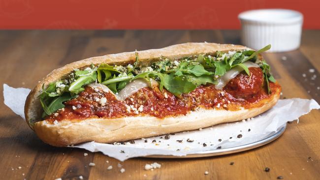 Skinny Tony’s meatball sub.