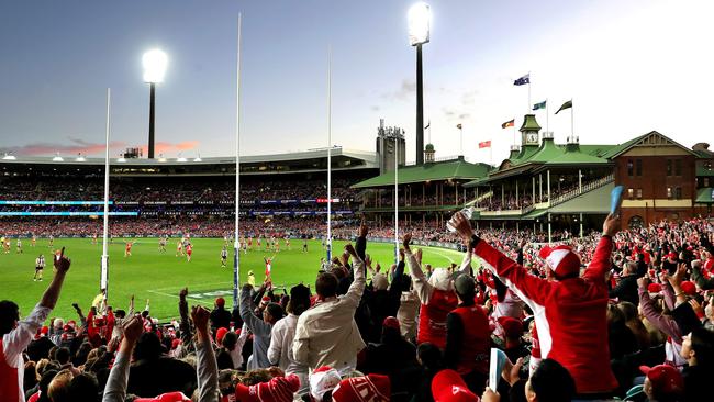 The Swans are growing too big for the SCG. Picture: Phil Hillyard )