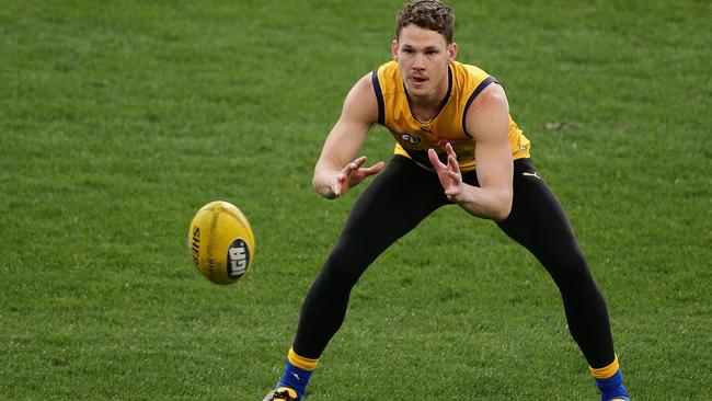 Jack Redden set to lead Eagles midfield in life after Matt Priddis and Sam Mitchell. Picture: Getty