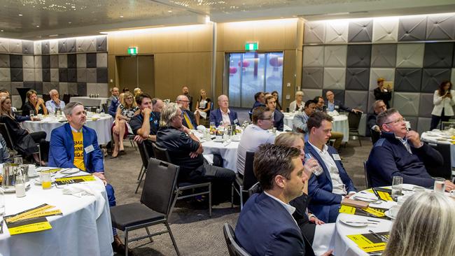 The candidates breakfast at the Surfers Paradise Hilton. Picture: Jerad Williams