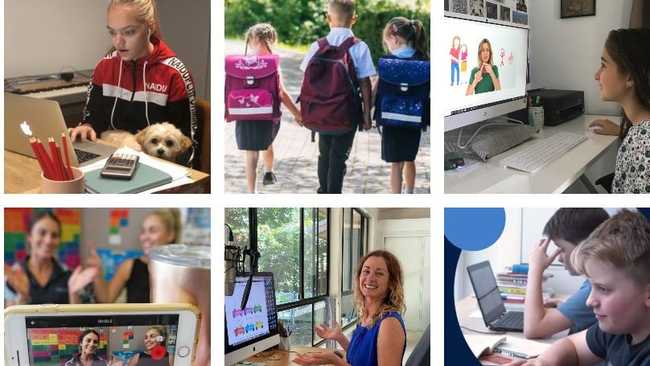 HOME SCHOOLING: Teachers are busily adapting the state's school curriculum to remote learning lessons for term 2 as local online teacher Kathy Sheehan launches an online course to help students understand the panic of Covid-19.