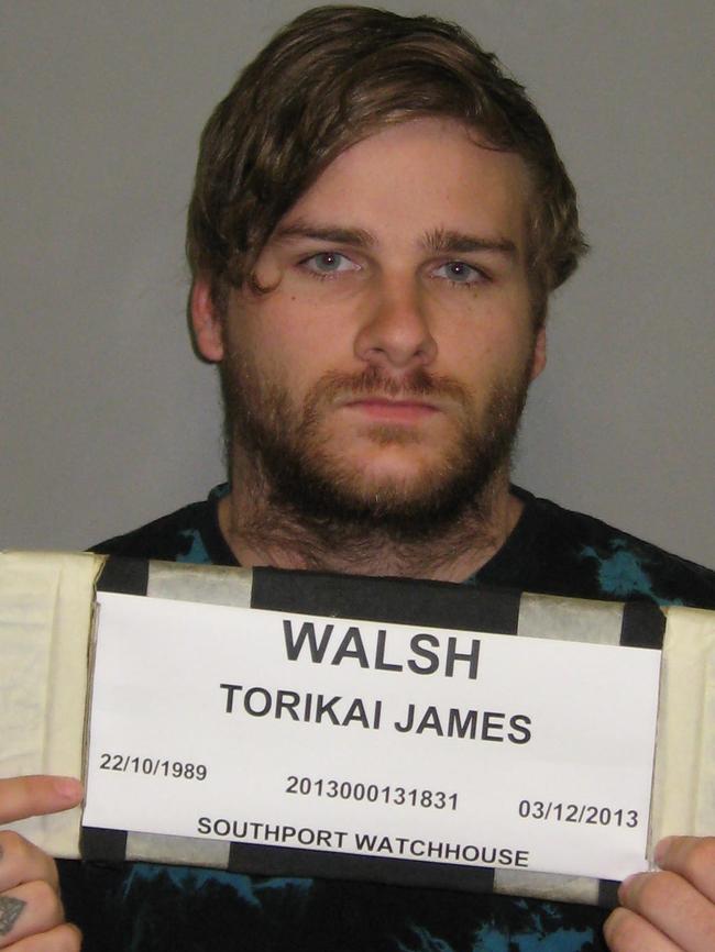 Torikai James Walsh’s mugshot