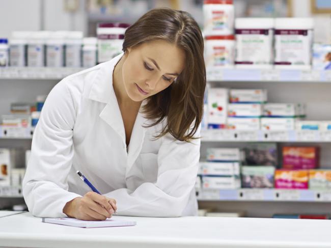 Generic photo of a pharmacist in a pharmacy. Picture: iStock