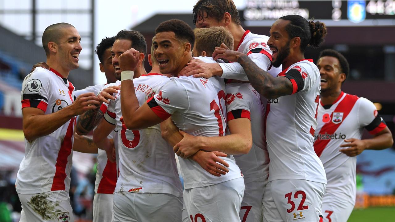 Southampton have shot to top spot.. (Photo by Gareth Copley / POOL / AFP)